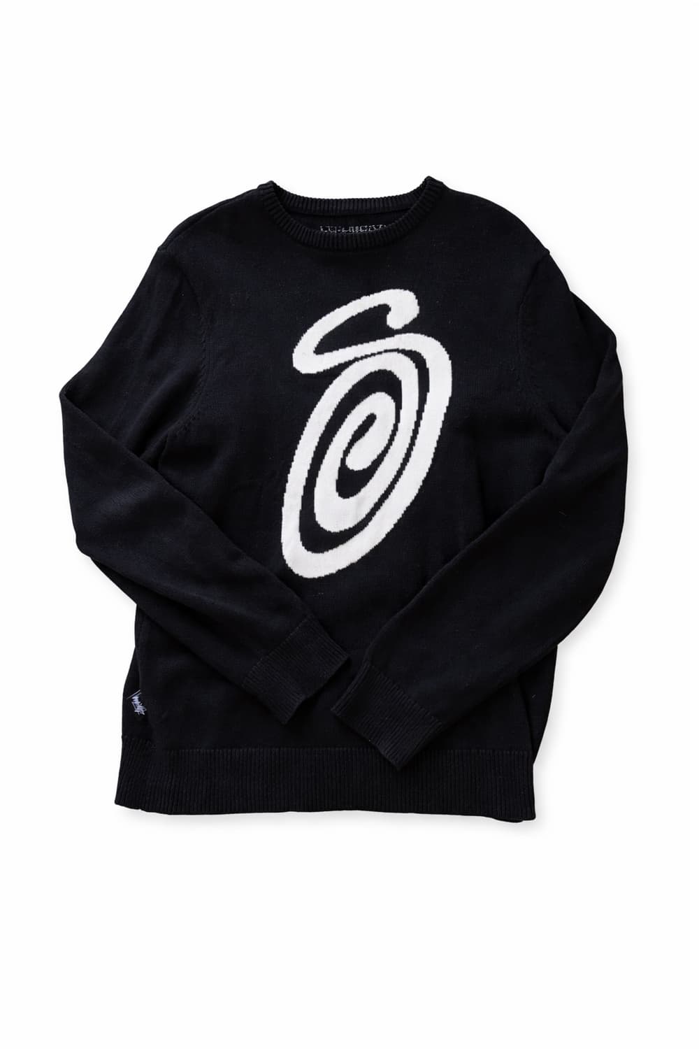 스투시 컬리 S 스웨터 블랙(오스트레일리아) 상품이미지1