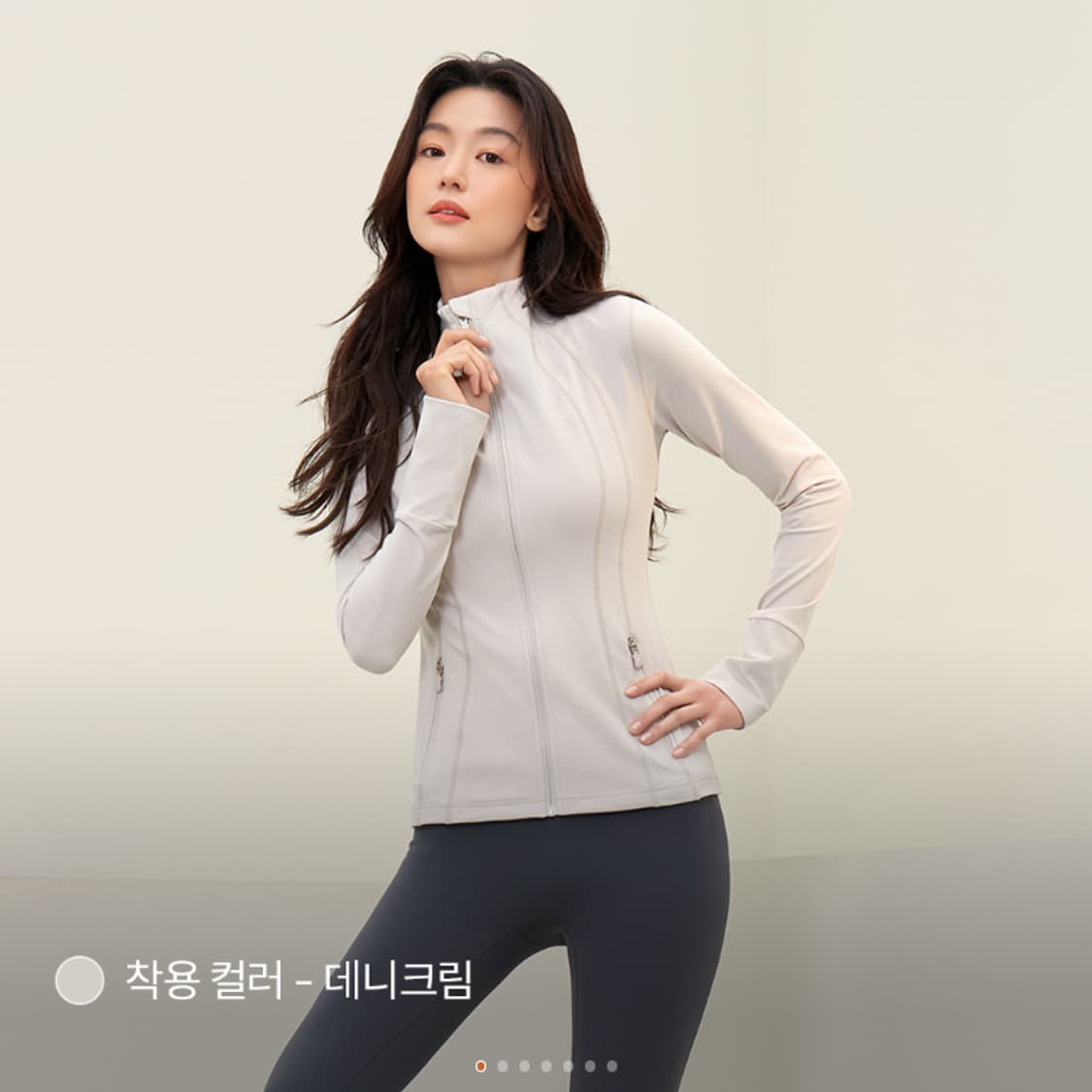 안다르 여성 집업  져지 상품이미지5