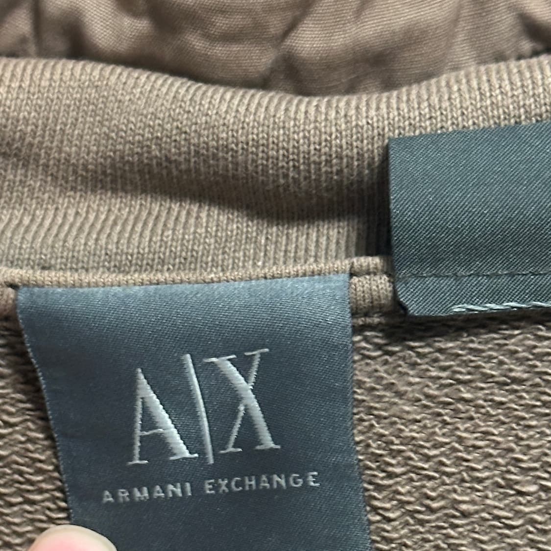 빈티지 아르마니 익스체인지 y2k 투웨이 하이넥 후드 상품이미지5