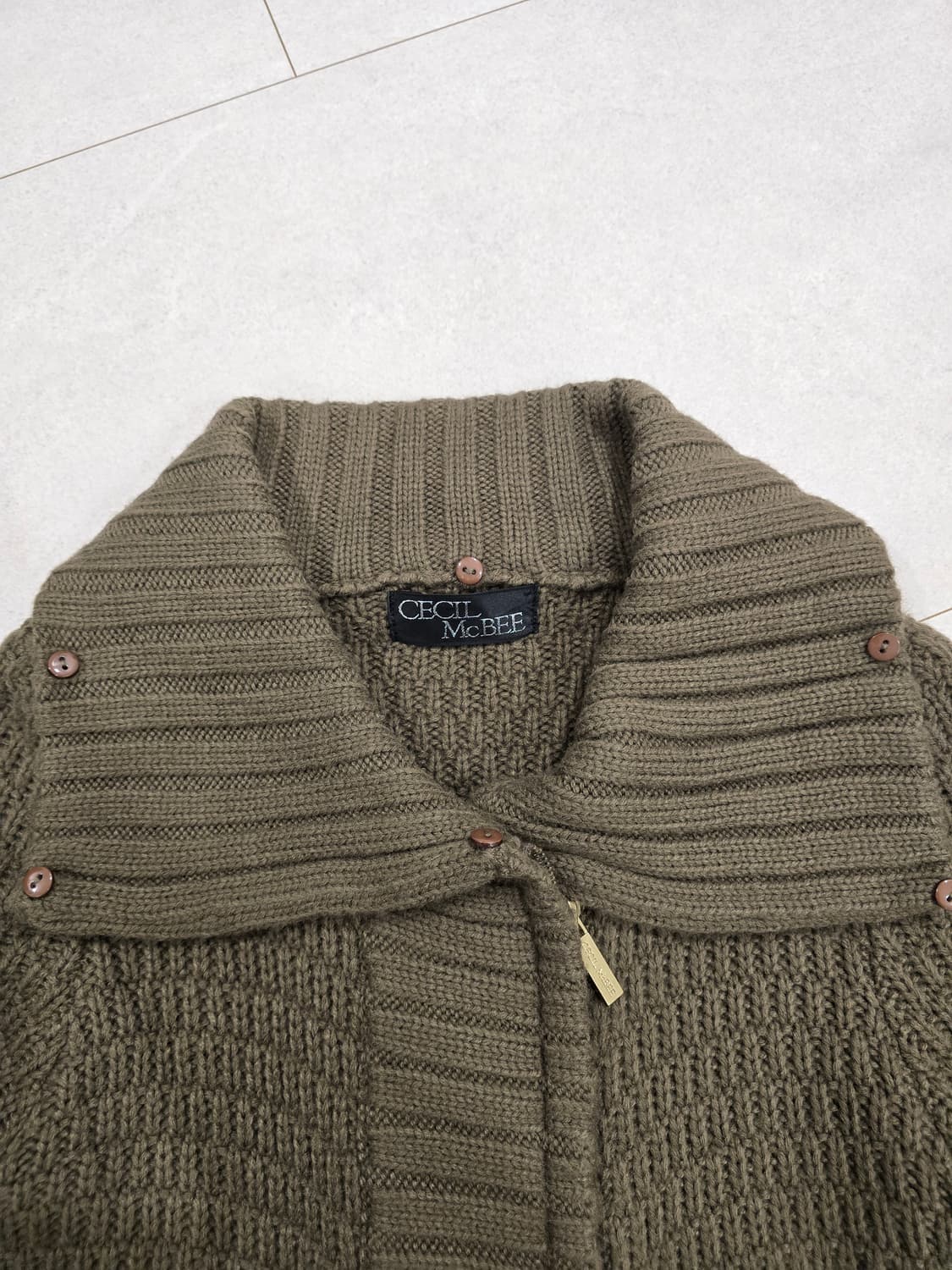 세실맥비 니트 집업  상품이미지3