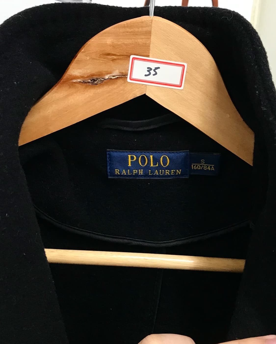 폴로 넥버클 울 코트 상품이미지3