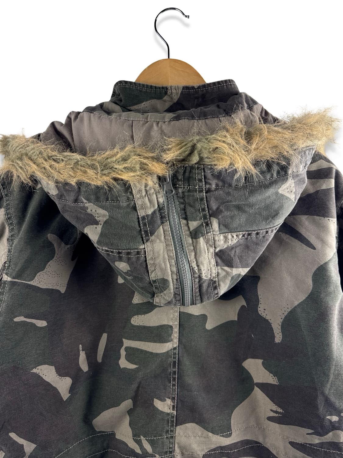 JPN Y2K 카모플라주 밀리터리 야상 자켓2349 상품이미지5