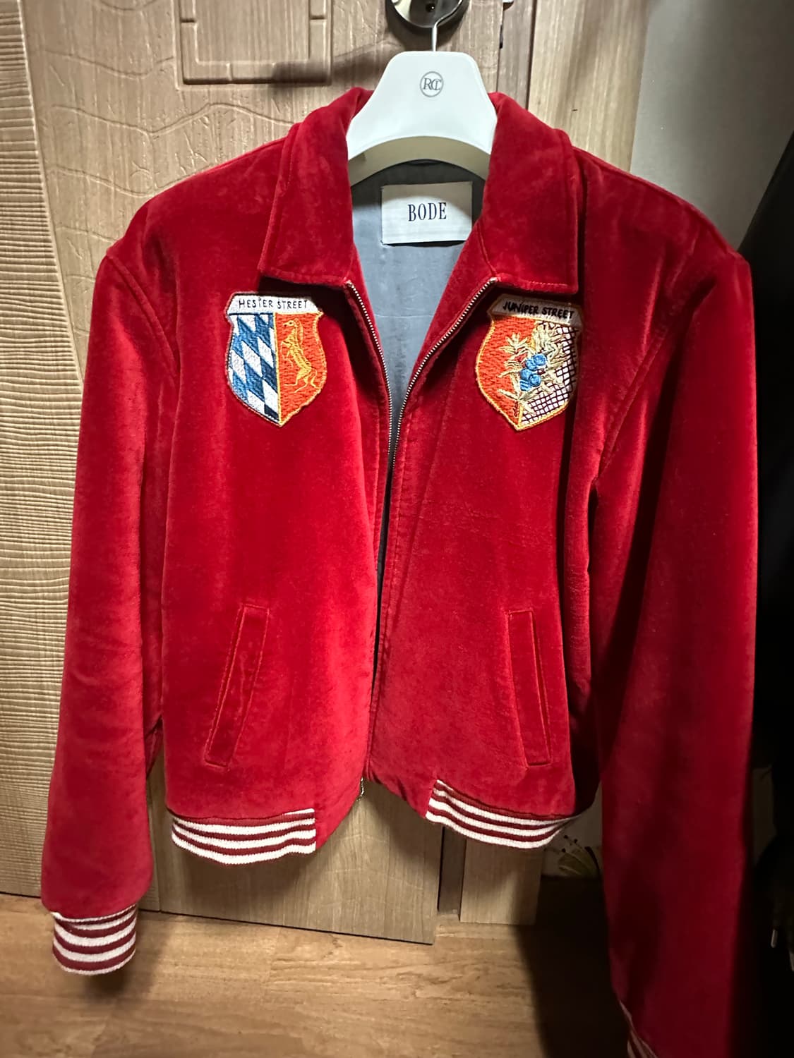 bode 보디 웬햄 수베니어 자수 자켓(M/L) 상품이미지5
