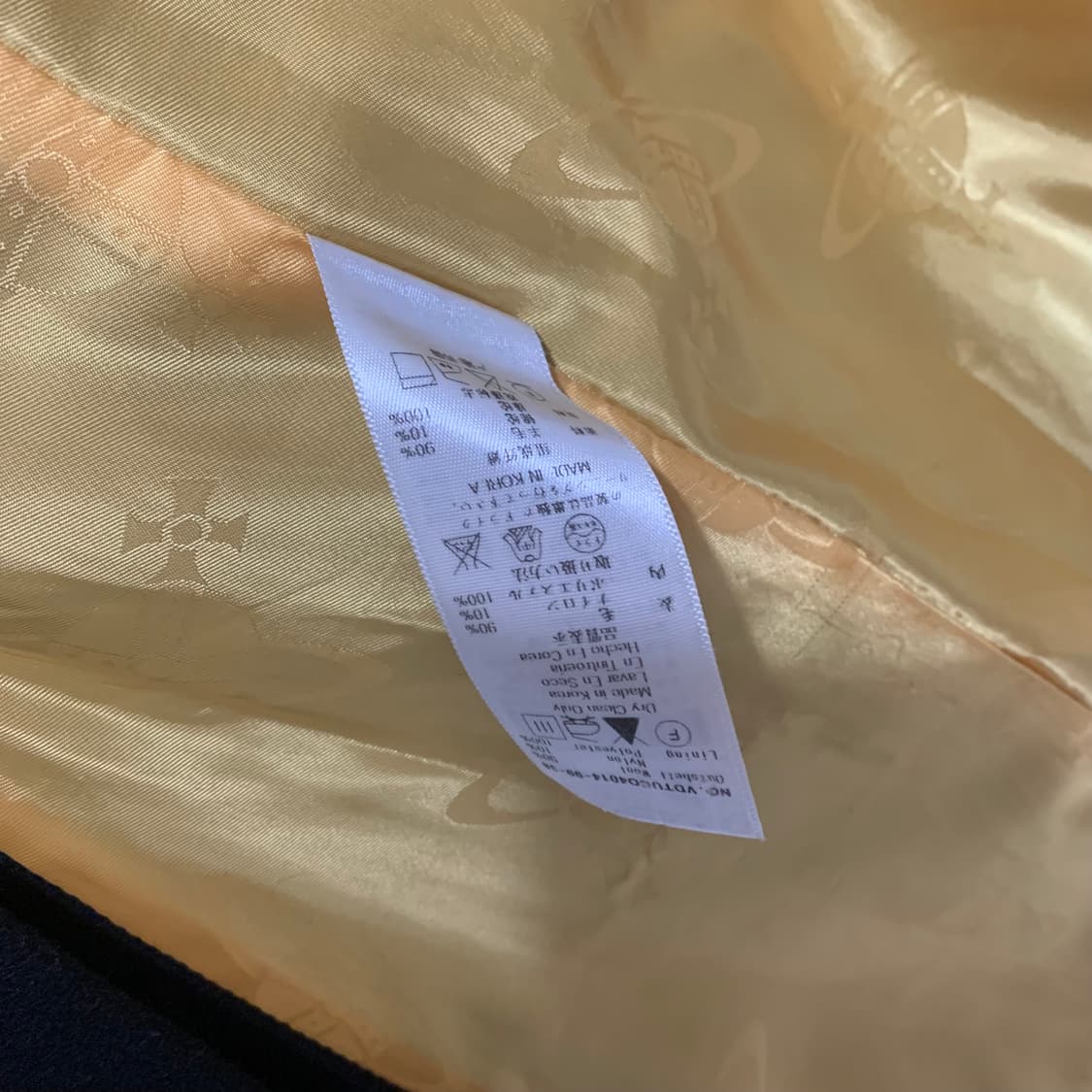 vivienne westwood퍼 카라 울 코트 상품이미지8