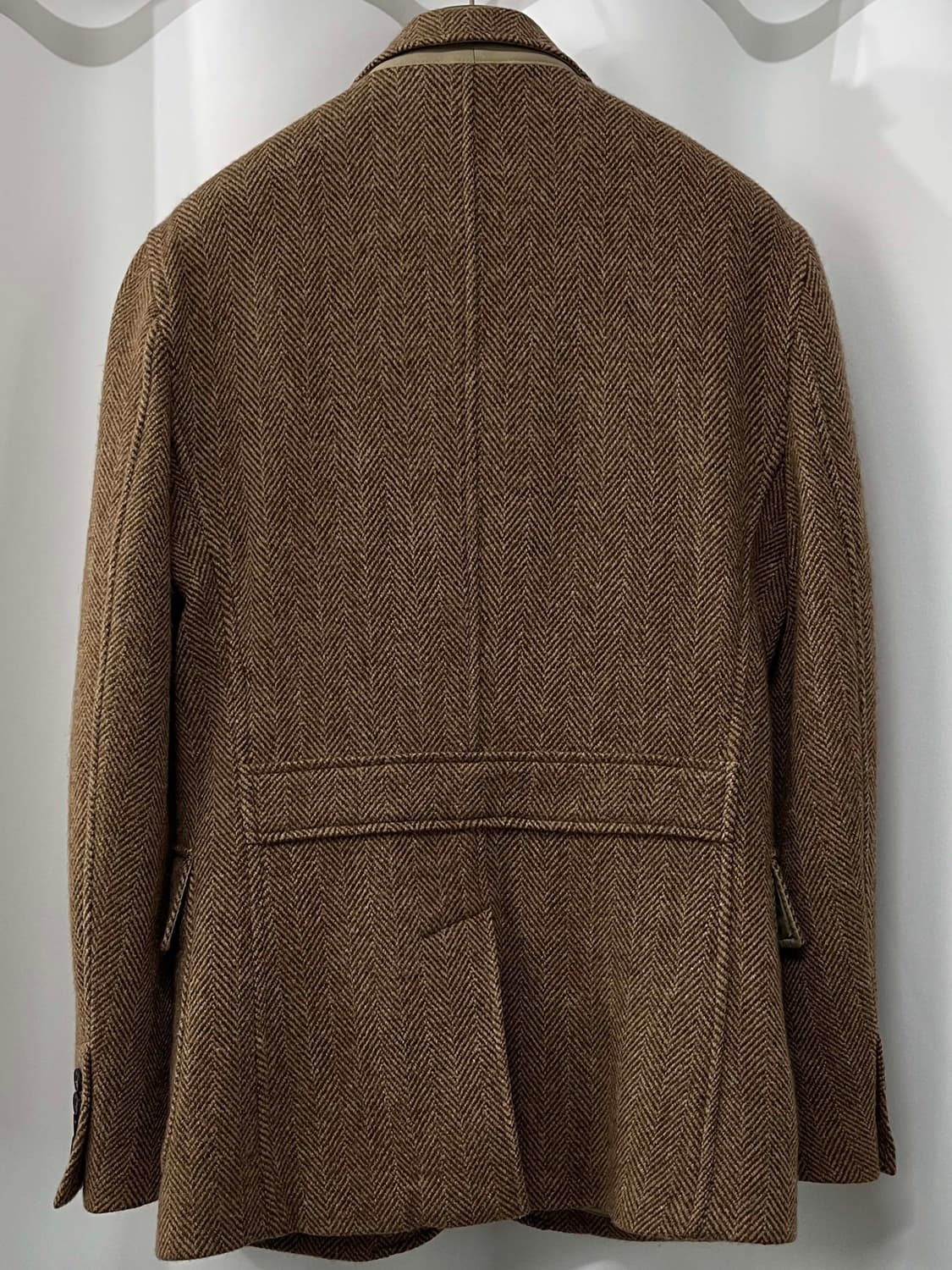 폴로 랄프로렌 브라운 울 헤링본 스포츠 코트 자켓 상품이미지2