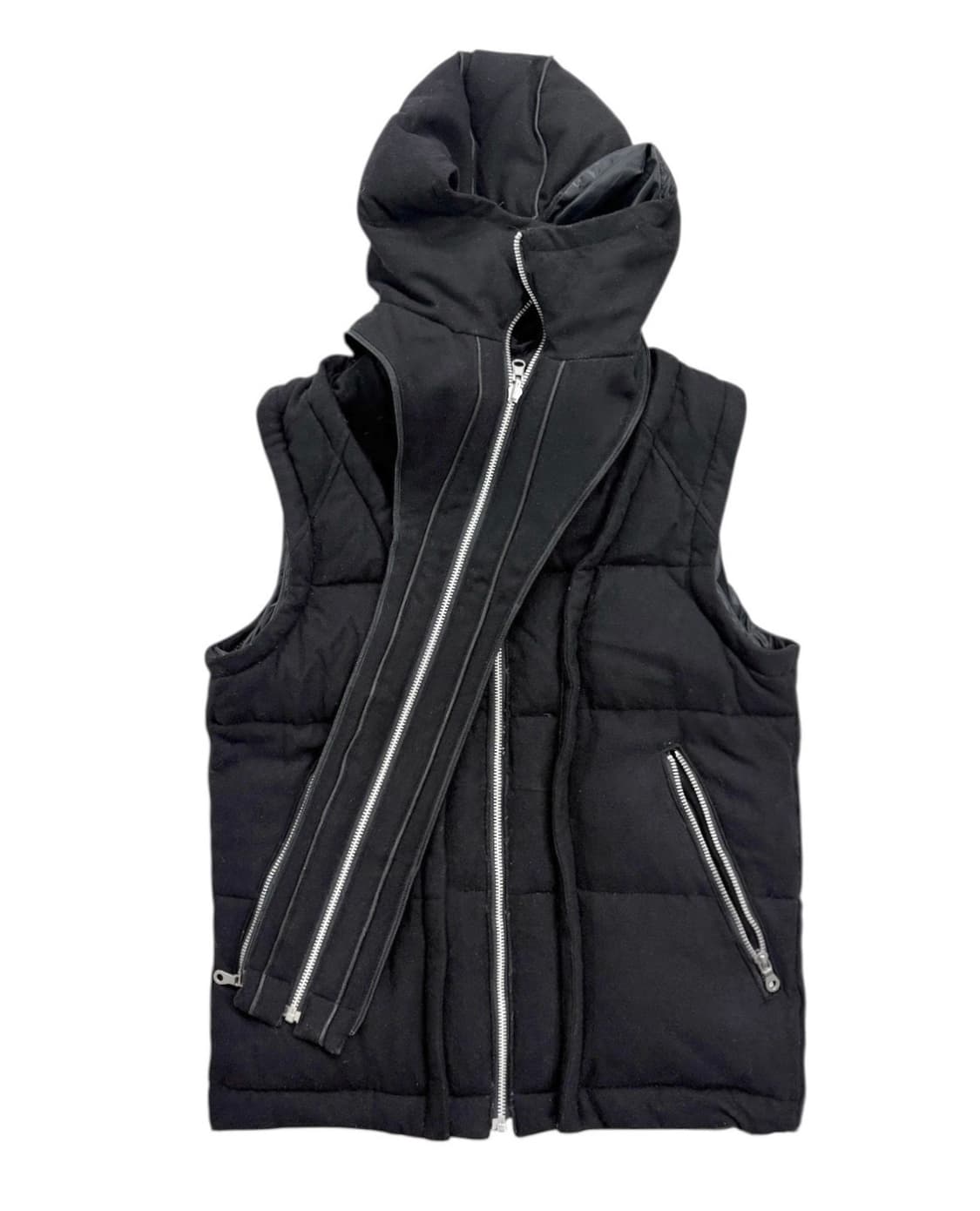 ppfm 레이어드 리버시블 울 나일론 베스트 상품이미지6