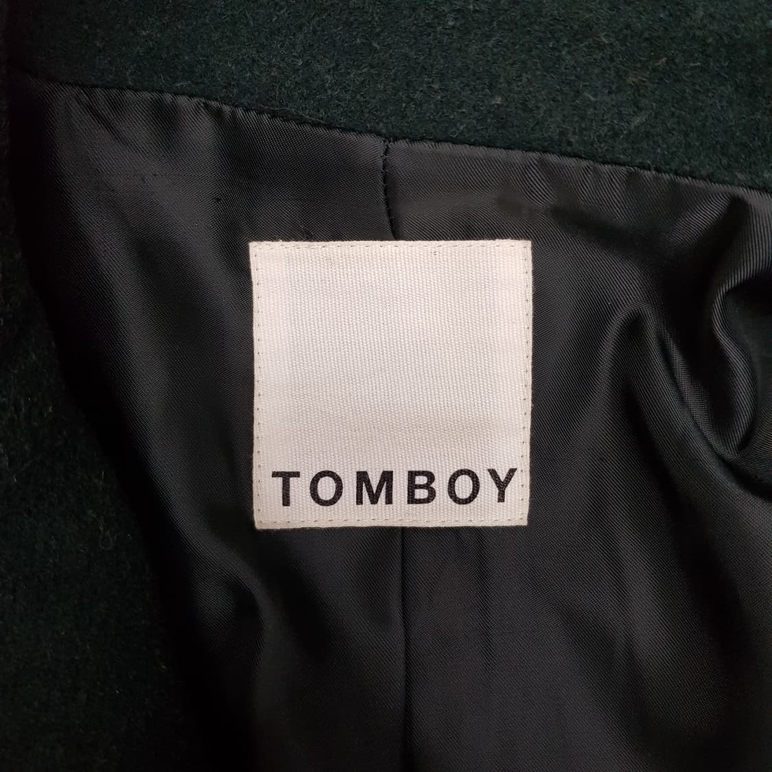톰보이(TOMBOY) 울 블렌드 롱코트 80-90-160사이즈 상품이미지6