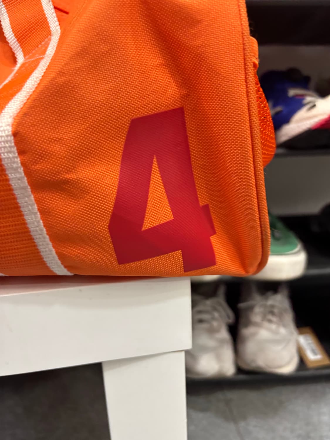 폴로 랄프로렌 빅포니 오렌지 컬러 더플백 가방 상품이미지5