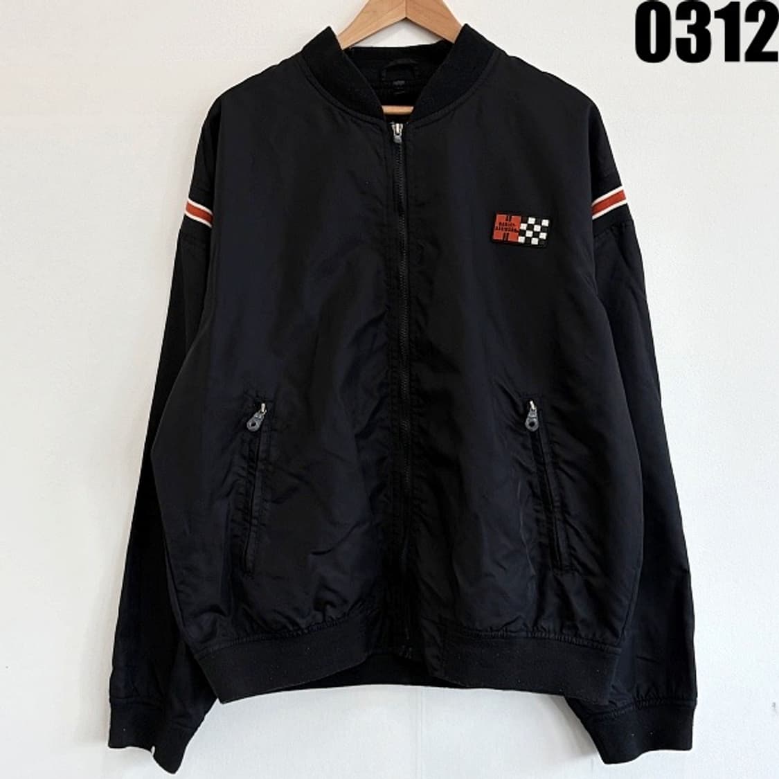 할리데이비슨 레이싱 나일론 집업 자켓 XL 0312 상품이미지2