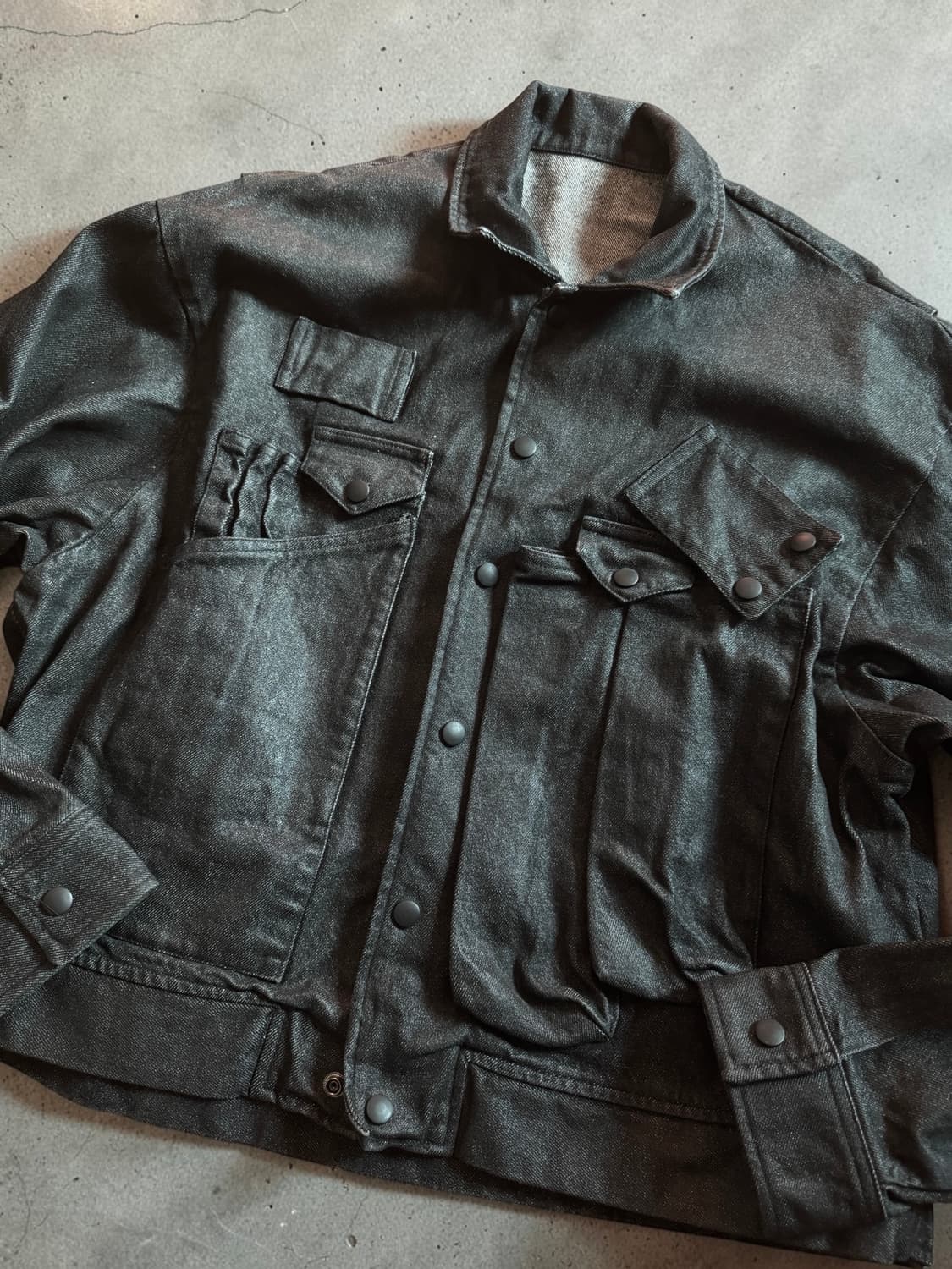 멀티 포켓 데님 자켓 상품이미지3