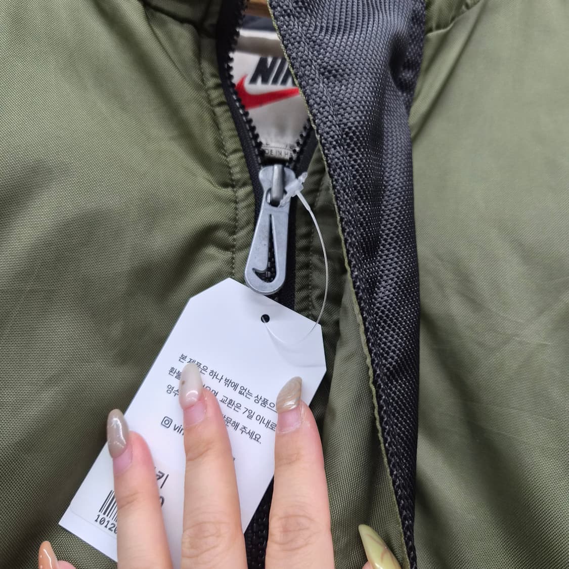 나이키 올리브 아노락 바람막이 남성 2XL 상품이미지6