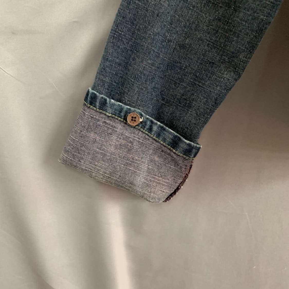 95 LEE 리 진스 여성 빈티지 Y2K 데님 트러커 청자켓 상품이미지4