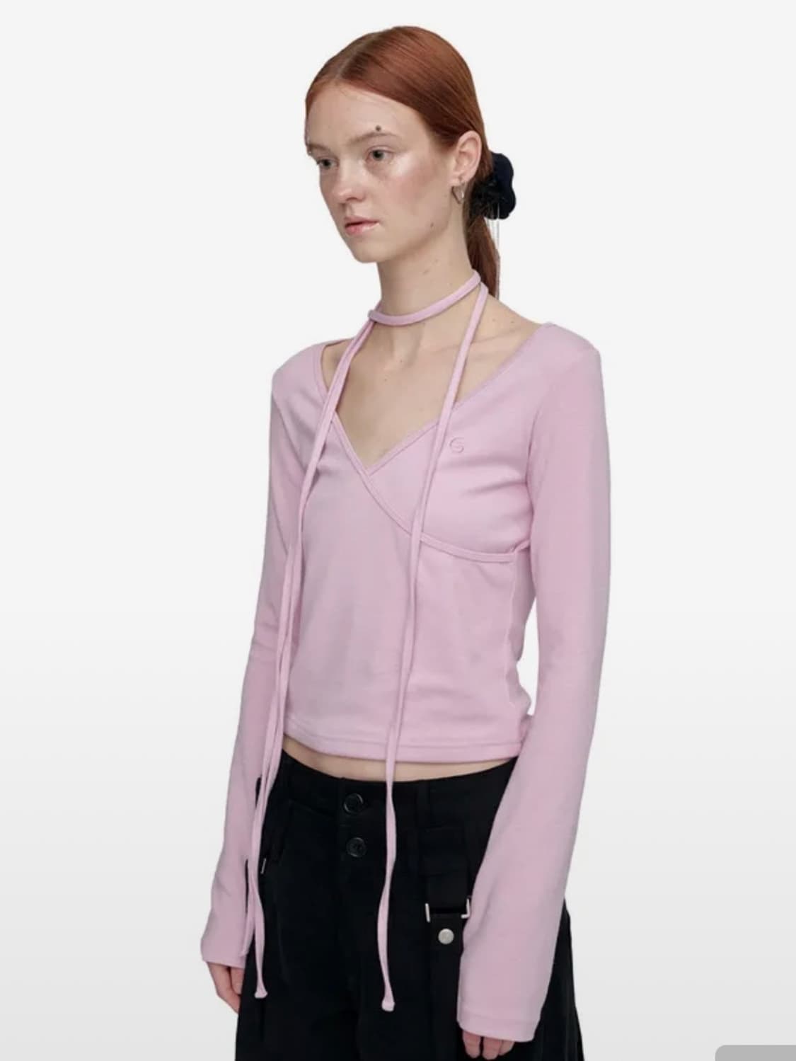 세릭 브이넥 랩 탑 상품이미지2