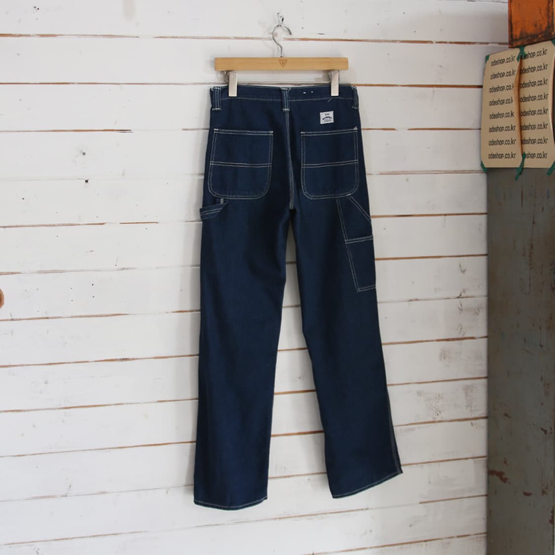 80~90's BIG JOHN 데님 카펜터 팬츠 (여성용 29) 상품이미지3