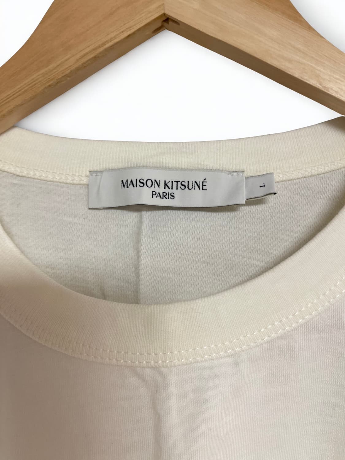 메종키츠네 더블 폭스 반팔티 L 상품이미지2