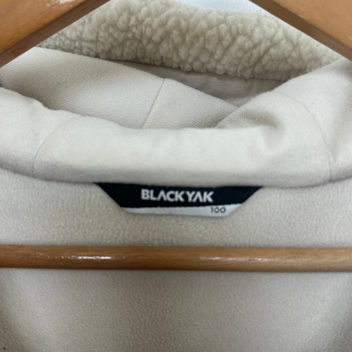   블랙야크 남자 뽀글이 기모 후드자켓 100 상품이미지5