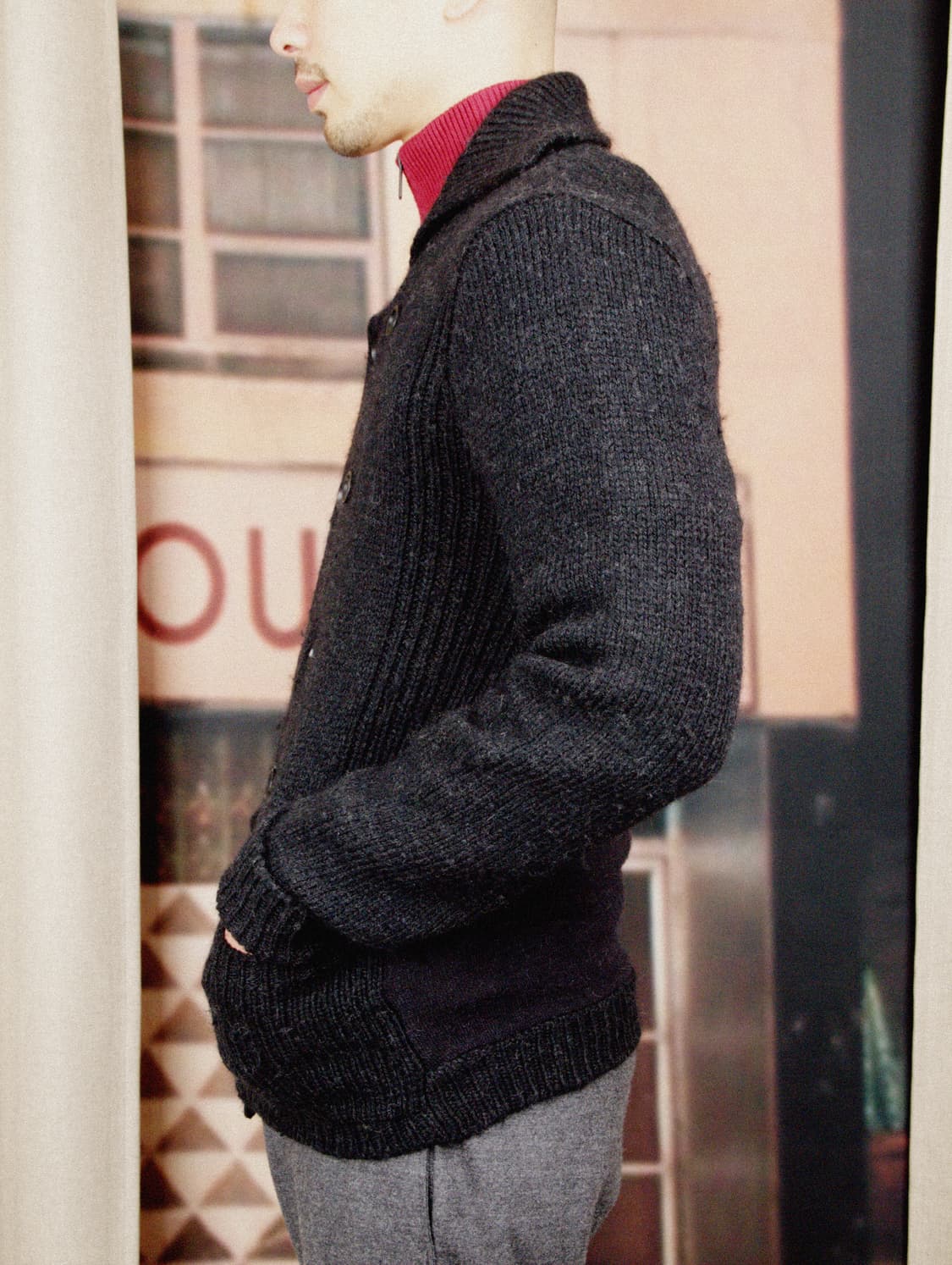 Wool Double Breasted Jacket 상품이미지3