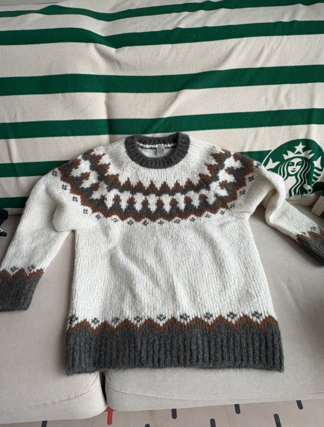 [새상품] 일레븐티 캐시미어 니트 상품이미지1