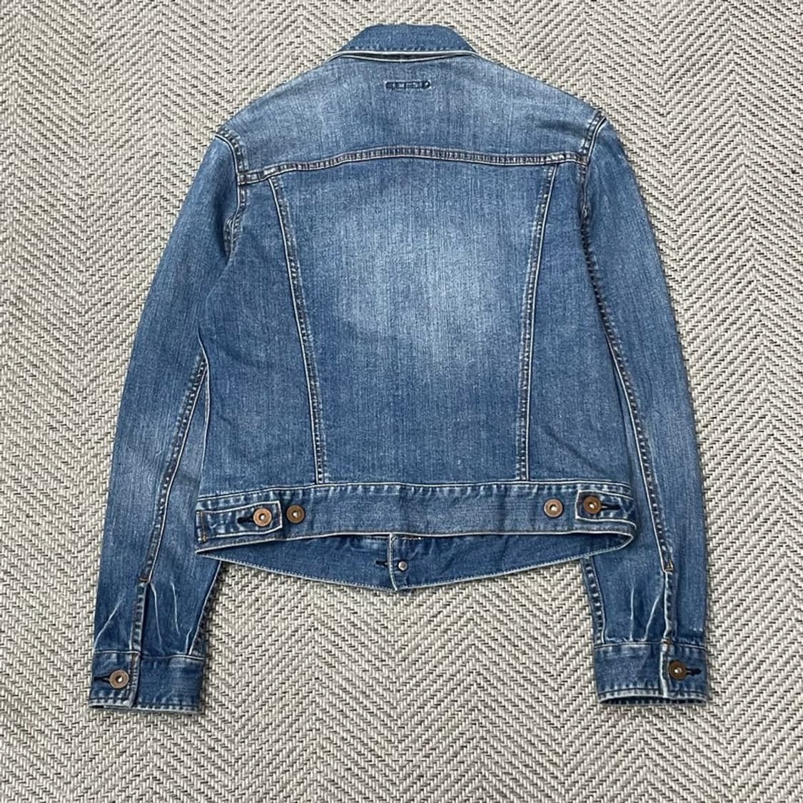 글로벌워크 투포켓 데님 자켓 v0080 상품이미지2