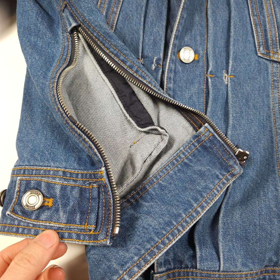 준지 데님 자켓  상품이미지7