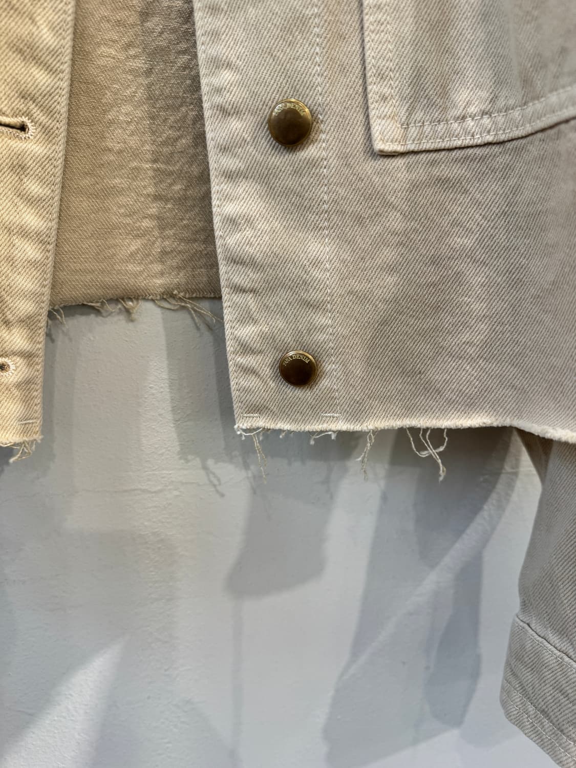 zara 크롭 데님자켓 상품이미지7