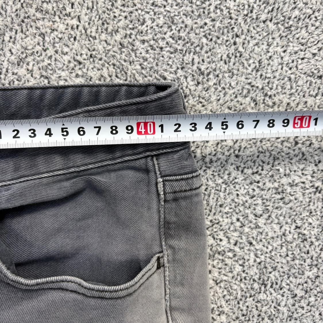 31 아르마니 익스체인지 흑청 워싱 데님 0414J 상품이미지9