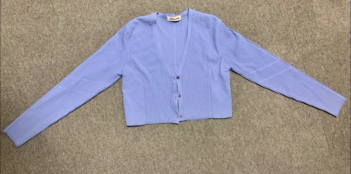 로우클래식 크롭 가디건 상품이미지2