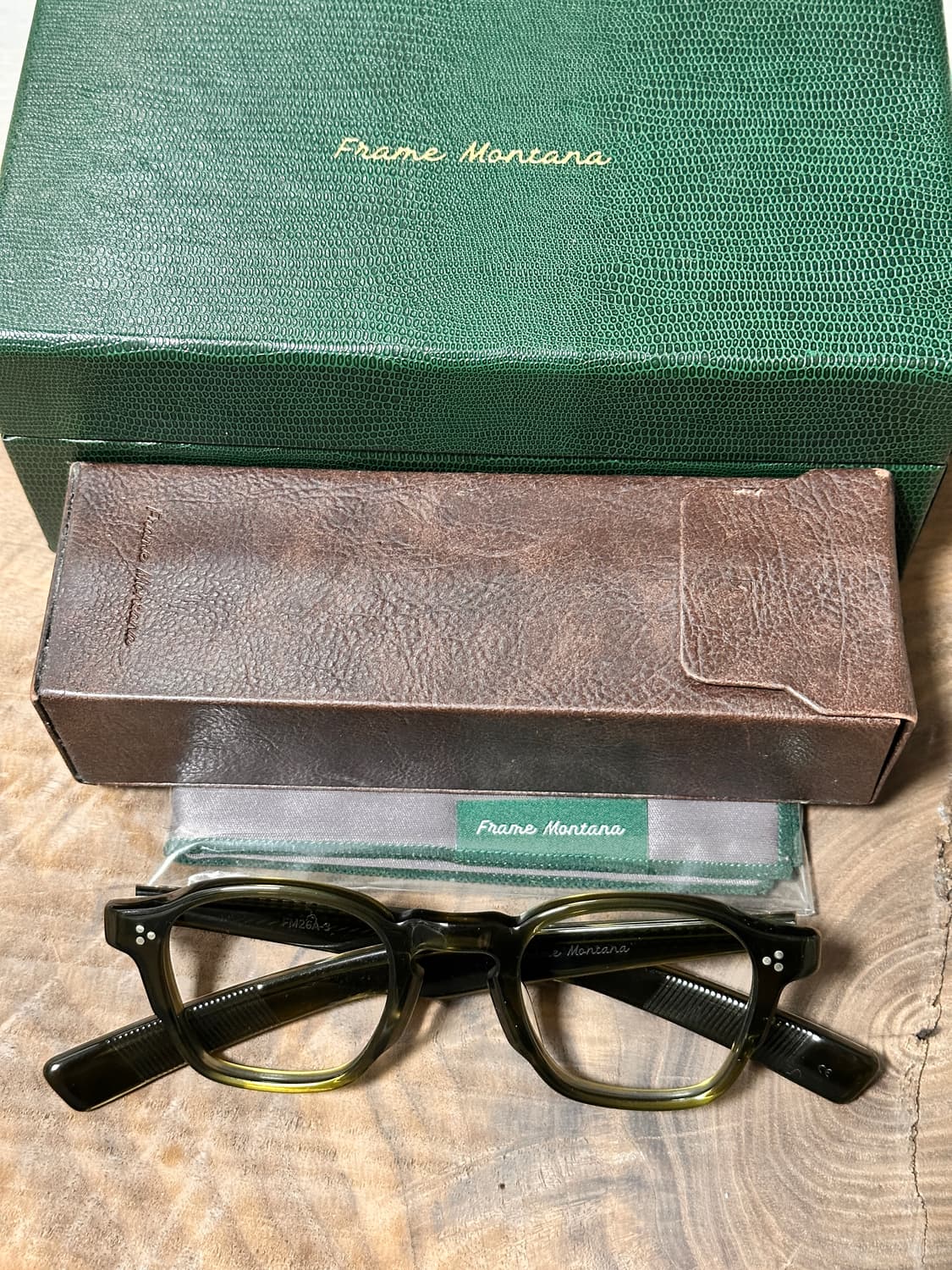 프레임 몬타나 FM26A 올리브컬러 안경 상품이미지1