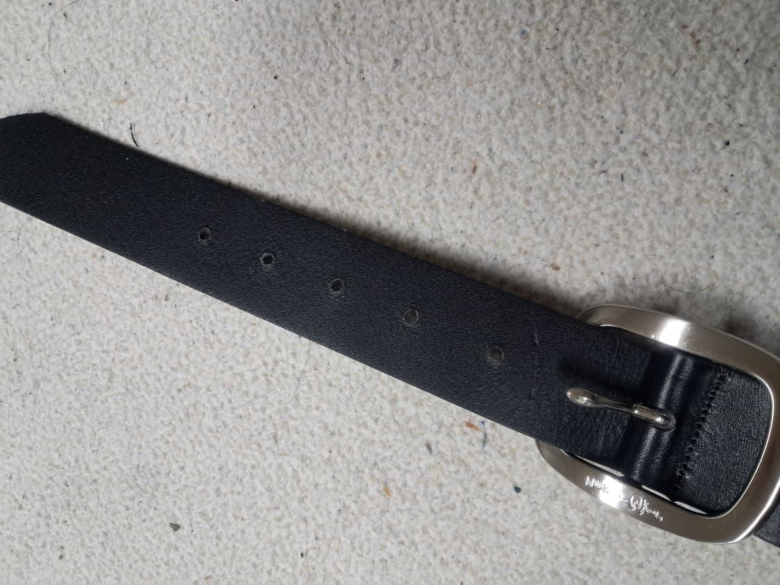 넘버나인 가죽벨트 상품이미지5