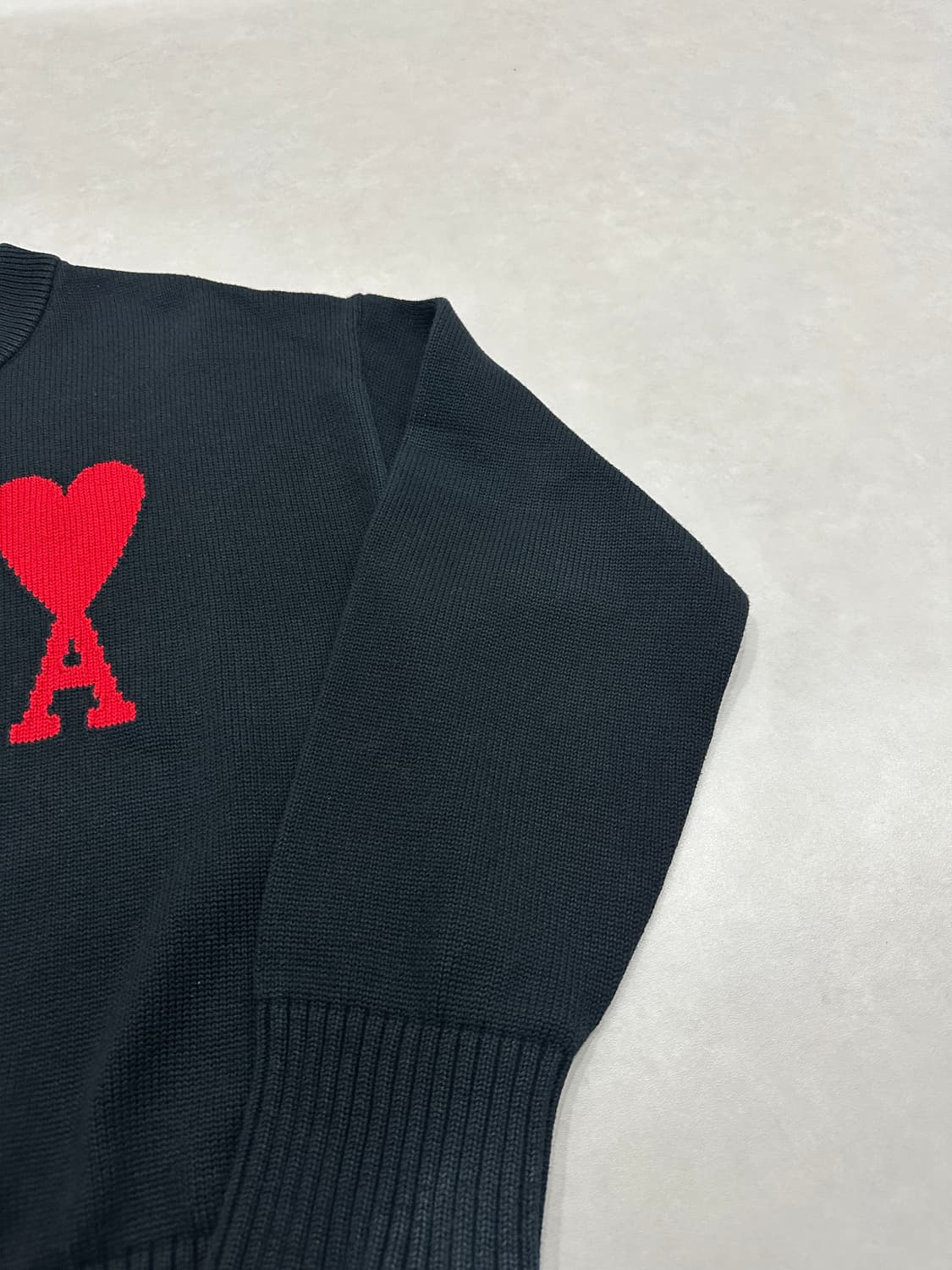 아미 빅 로고 니트 상품이미지6