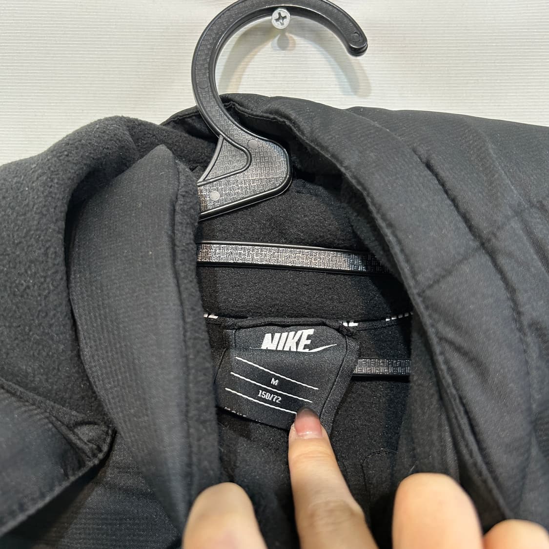 나이키 키즈 오리털 롱패딩 150 블랙 상품이미지2