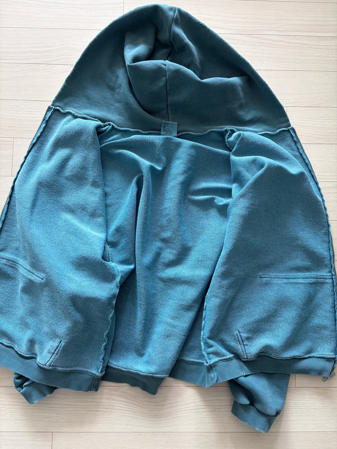 소버 굿즈 Sober Goods 24SS 레플리카 풀집업 후디 상품이미지5