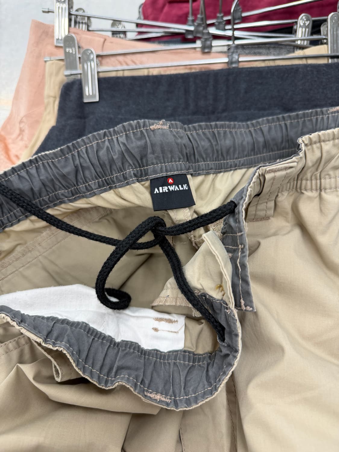 일본빈티지 Airwalk 베이지 카고 하프팬츠 상품이미지10