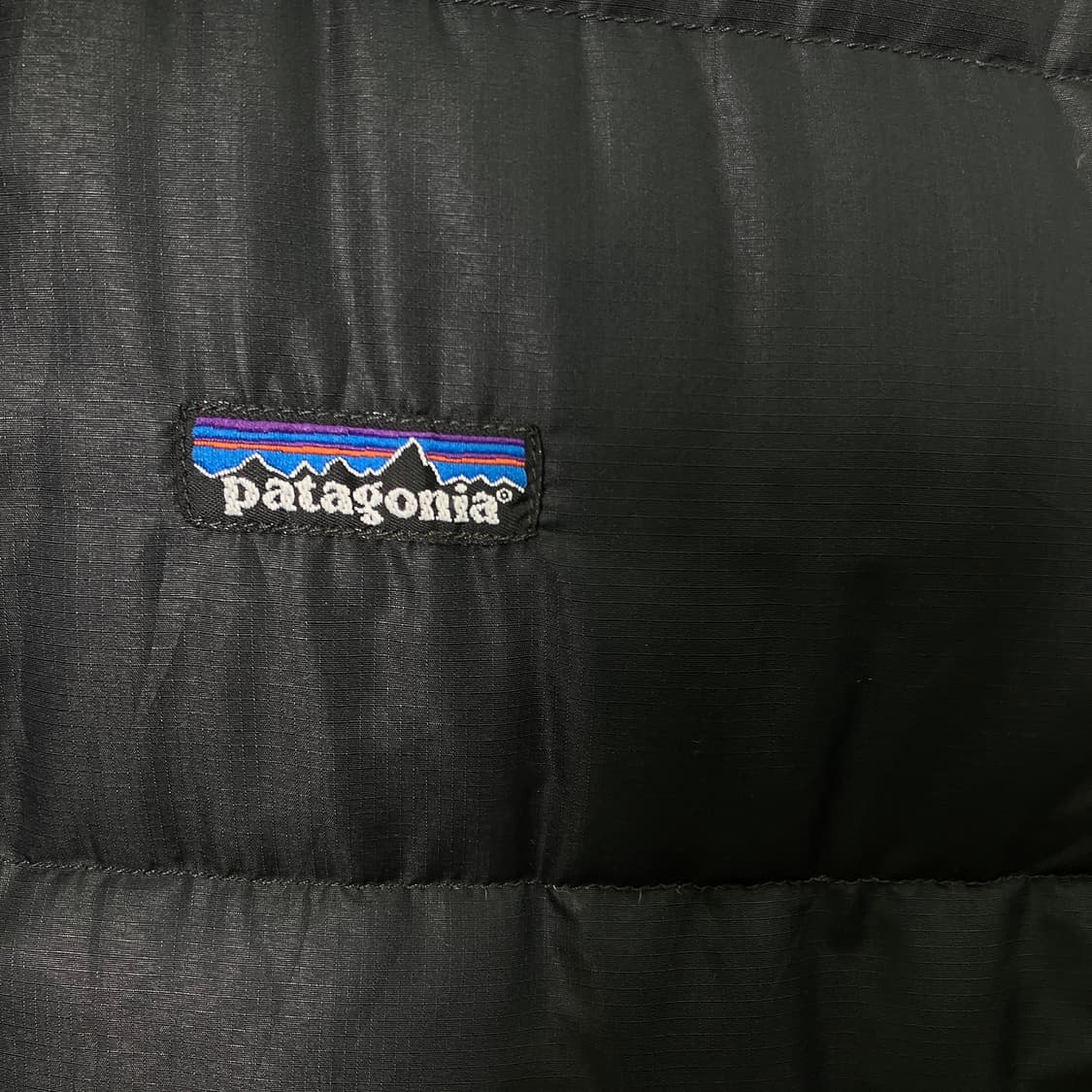 00's 파타고니아 블랙 패커블 구스 다운 패딩 L 상품이미지6
