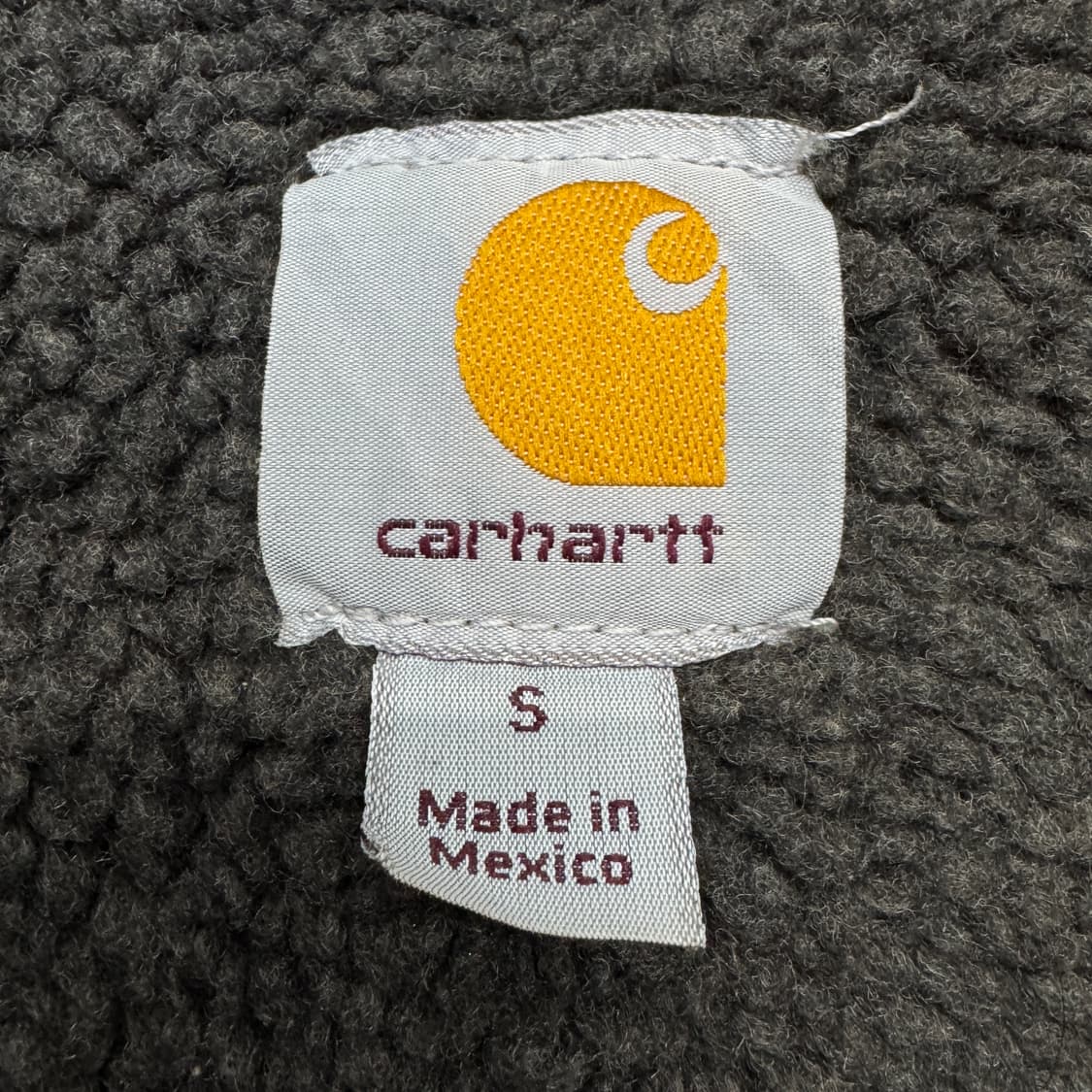 칼하트 OG J141 blk 쉐르파 페이딩 덕액티브 시에라 후드 워크자켓 상품이미지6