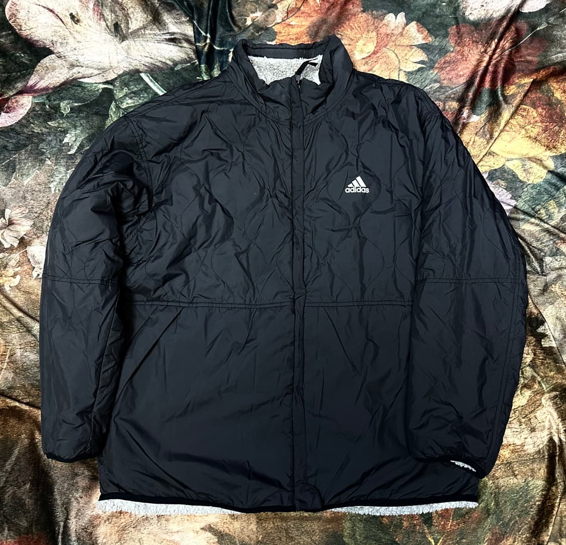 아디다스 빈티지 퍼포먼스로고 리버시블플리스자켓 XXXL 상품이미지3