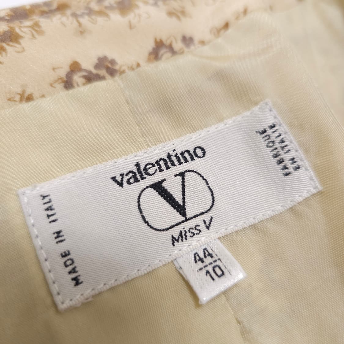 발렌티노 플라워 패턴 실크 자켓 상품이미지3