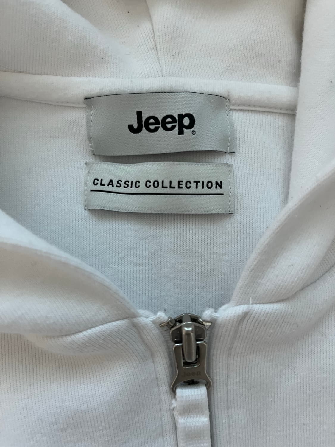 jeep 지프 정품 화이트 후드집업 상품이미지2