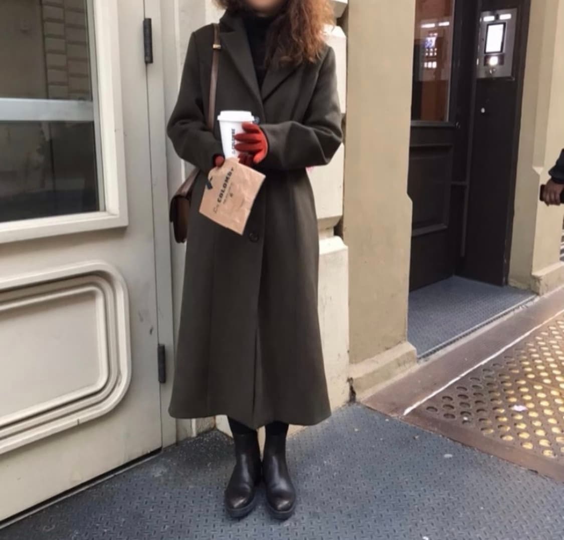 시엔느 캐시미어 싱글 코트 상품이미지1