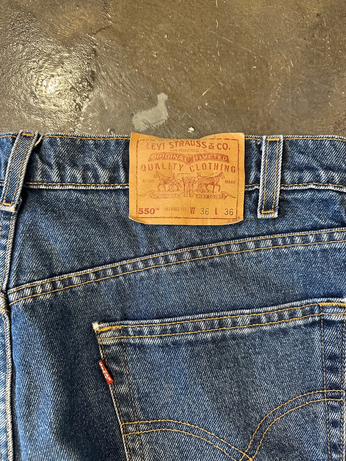 90s Levis 리바이스 550 W36 L36 상품이미지5