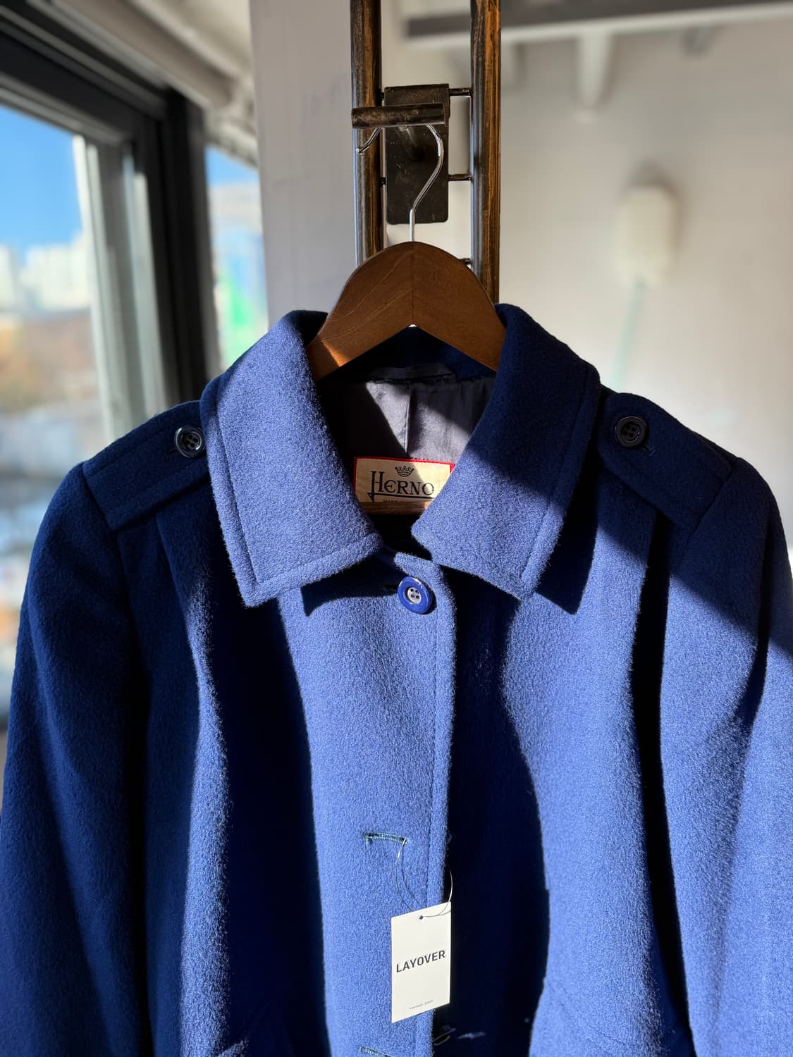 HERNO by ITARY blue coat 상품이미지2