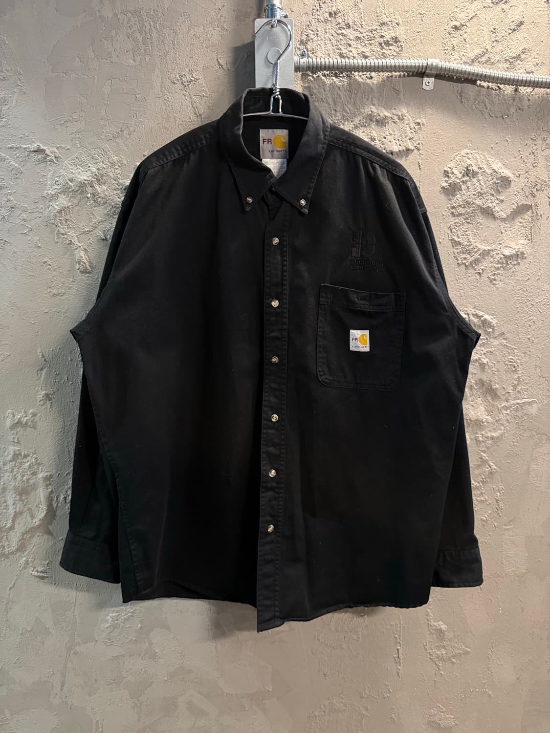 XL 칼하트 CARHARTT FR 워크 셔츠 블랙 상품이미지1
