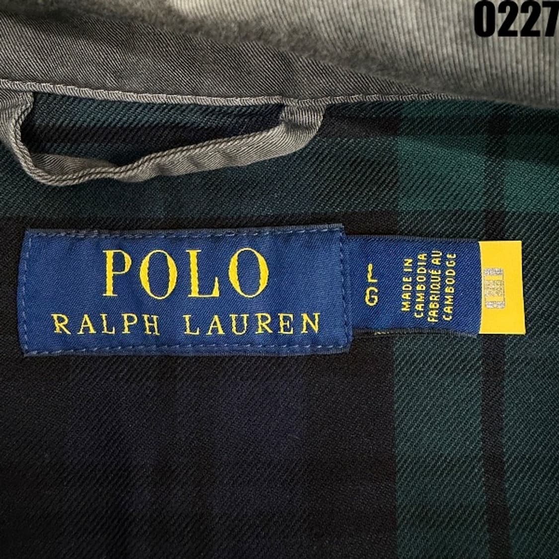 폴로 랄프로렌 코튼 집업 자켓 L 0227  상품이미지5