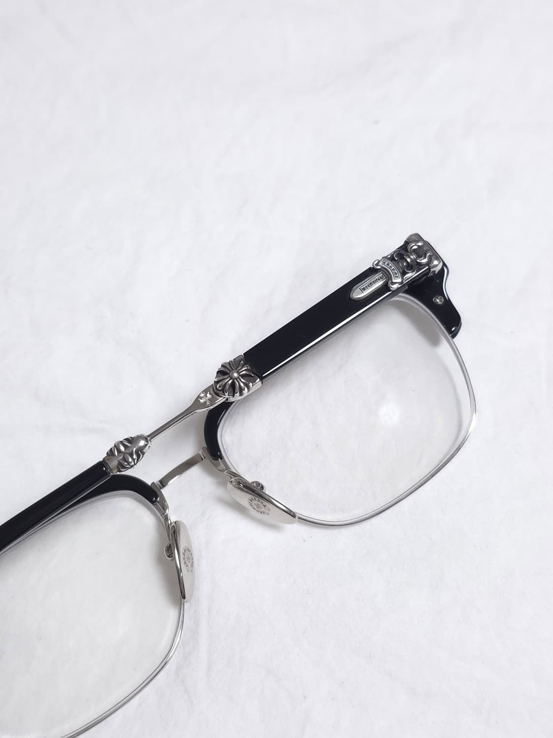 [OS] 크롬하츠 에바질리스트 안경 블랙 실버 상품이미지6