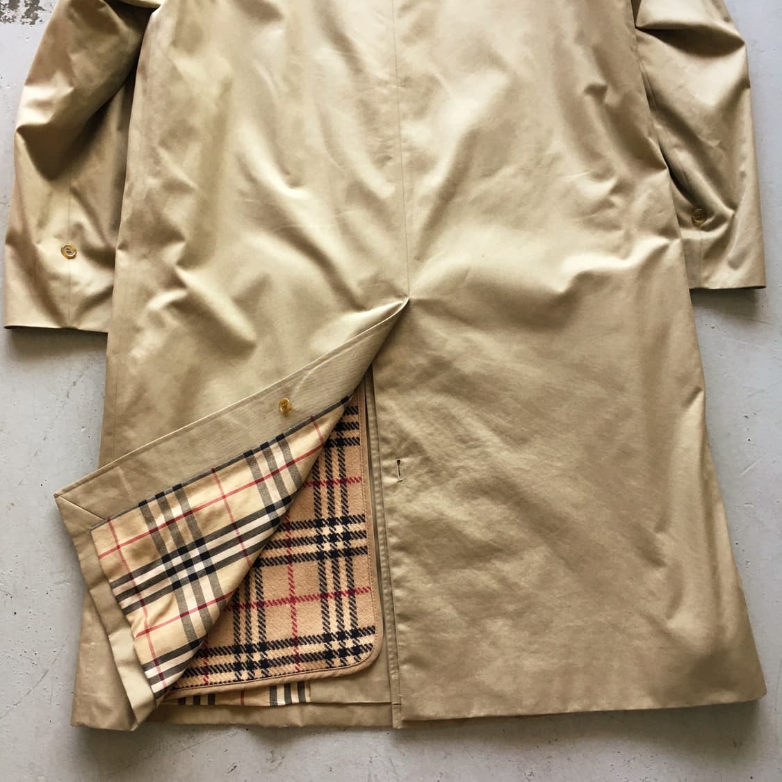 2000‘s Burberrys Gabardine Single Coat 상품이미지5