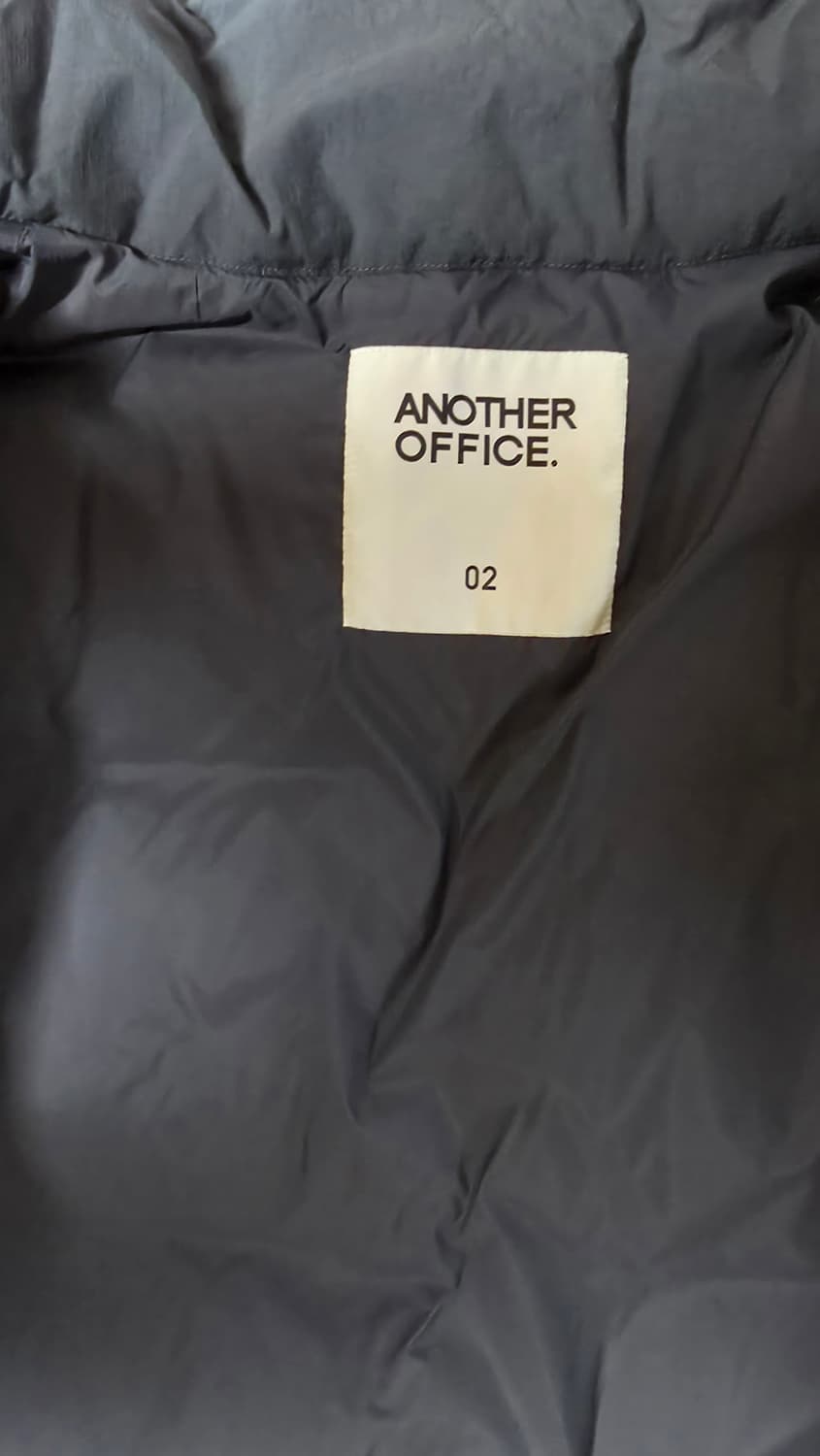 어나더오피스 스노우맨 다운 자켓 그라파이트 2 상품이미지2