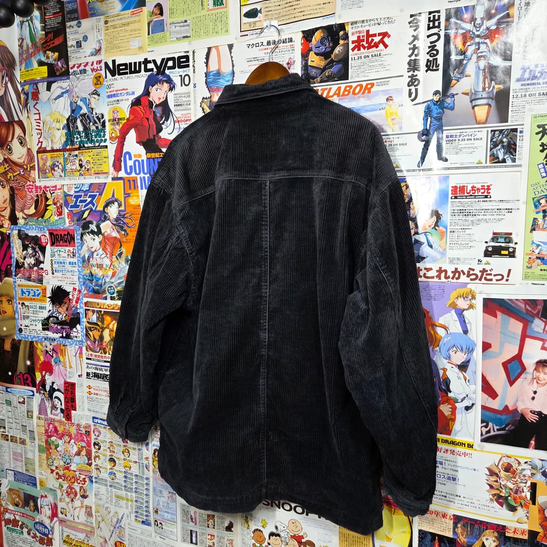 90s JPN 겐조 진스 다크 네이비 코듀로이 자켓 상품이미지5