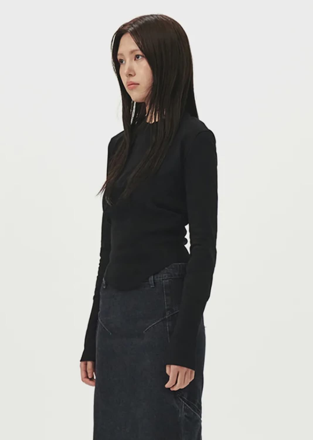 EE WOMENS SWEATSHIRTS BLACK 상품이미지6