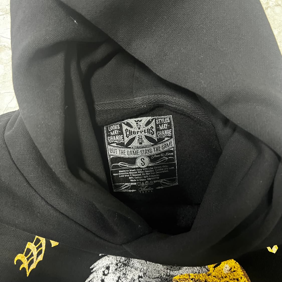 westcoast choppers 후드 새상품 S 상품이미지2