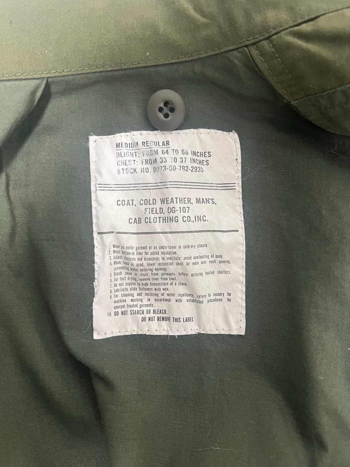 70s m65 2세대 필드자켓 상품이미지2